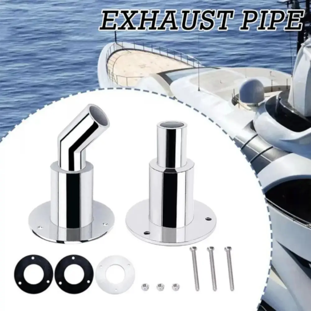 

Steel 316 Thru Hull Exhaust Fitting 22mm 24mm Hull Skin Fittings Tube Pipe Socket Stainless Steel Marine Heater Exhaust