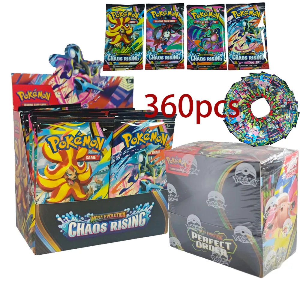Pokémon-Karten Prismatic Mega Evolution Pitch Black PHANTASMAL FLAMES CHAOS RISING 151 Englische Booster Battle Transaktionskarte