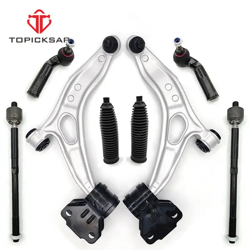 TOPICKSAP Front Lower Control Arm Ball Joint Sway Bar Link Suspension 8pcs Kit for Ford Focus C-Max 2012 2013 2014 2015 2016