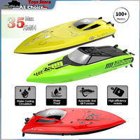 UDiRC UDI008 UDI020 UDI009 2.4GHz Capsize Protection Remote Boat Waterproof 25Km/H Control for Pools and Lake Toys Gift for Kids