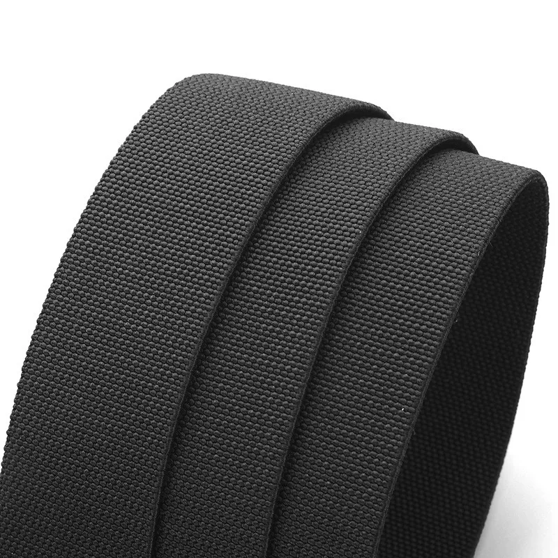 Beliebter Nylon-Gürtel mit glatter Schnalle, gewebter elastischer Bund, taktische Outdoor-Militär-Trainingsjeans für Herren, vielseitiger Gürtel – Detail 13