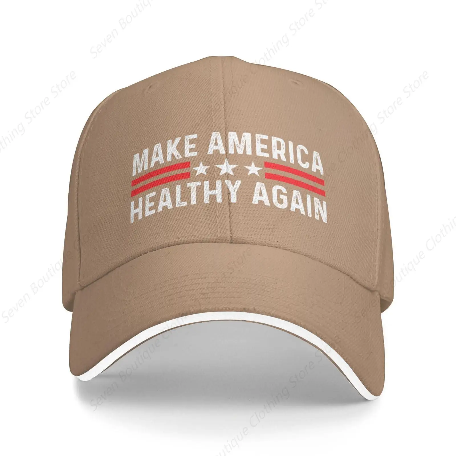 Make America Healthy Again Hat Women Funny Baseball Cap Funny Birthday Gifts for Women Natural