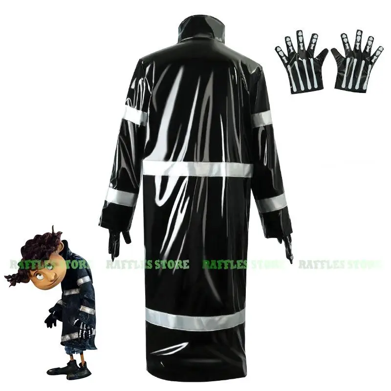 Disfraz de Cosplay de Coraline Wybie loveat para hombre, traje de Horror, terrorífico, de cuentos de hadas, uniforme, ropa para fiesta de Carnaval y Halloween