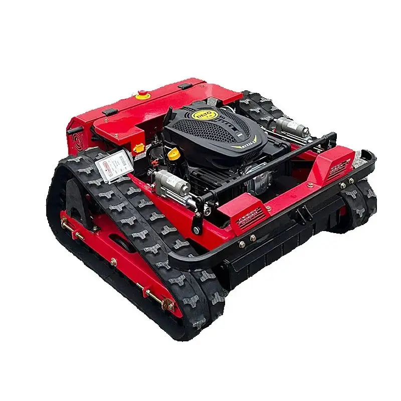 

New customized CE certified all-terrain robot mini budget lawnmower, remote-controlled robot suitable for farms.