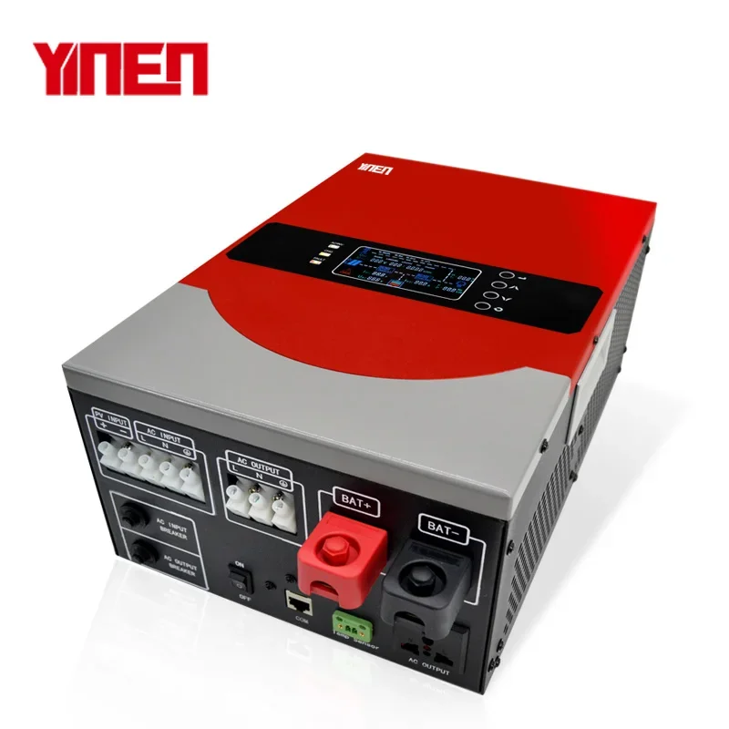 2000W 24V 48V Hybrid Solar Inverter With MPPT Charge Controller