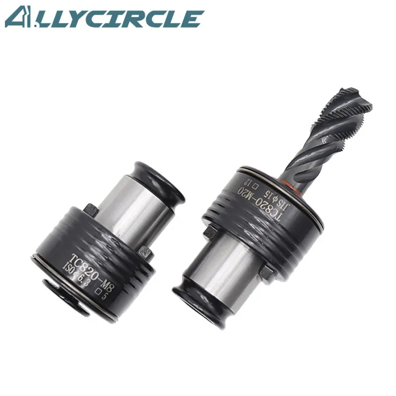 Carburized Steel TC820 M3-M30 Tapping Collet Chuck Overload Protection Anti-broken ISO Standard for CNC Machine