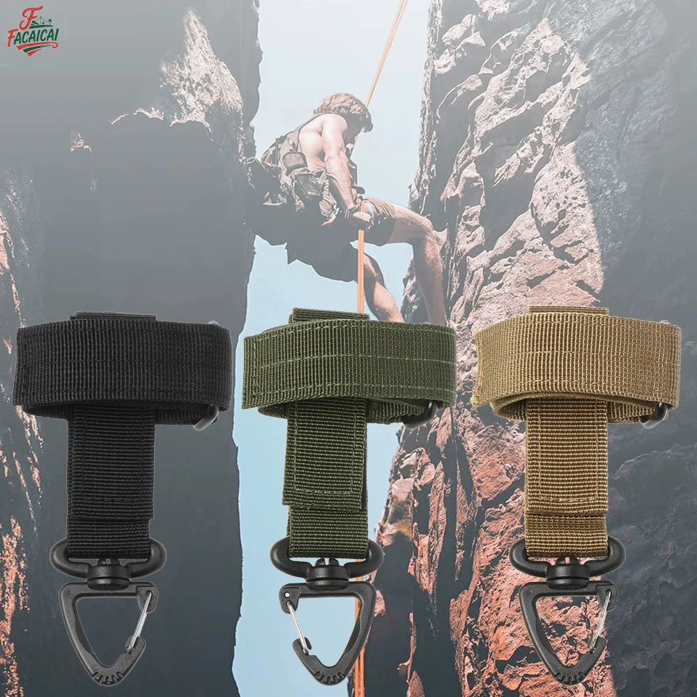 

Nylon Multi-Purpose Rope Storage Buckle,Wearable on Belts or Backpacks,Versatile ,Fall-Resistant,Durable and Long-Lasting