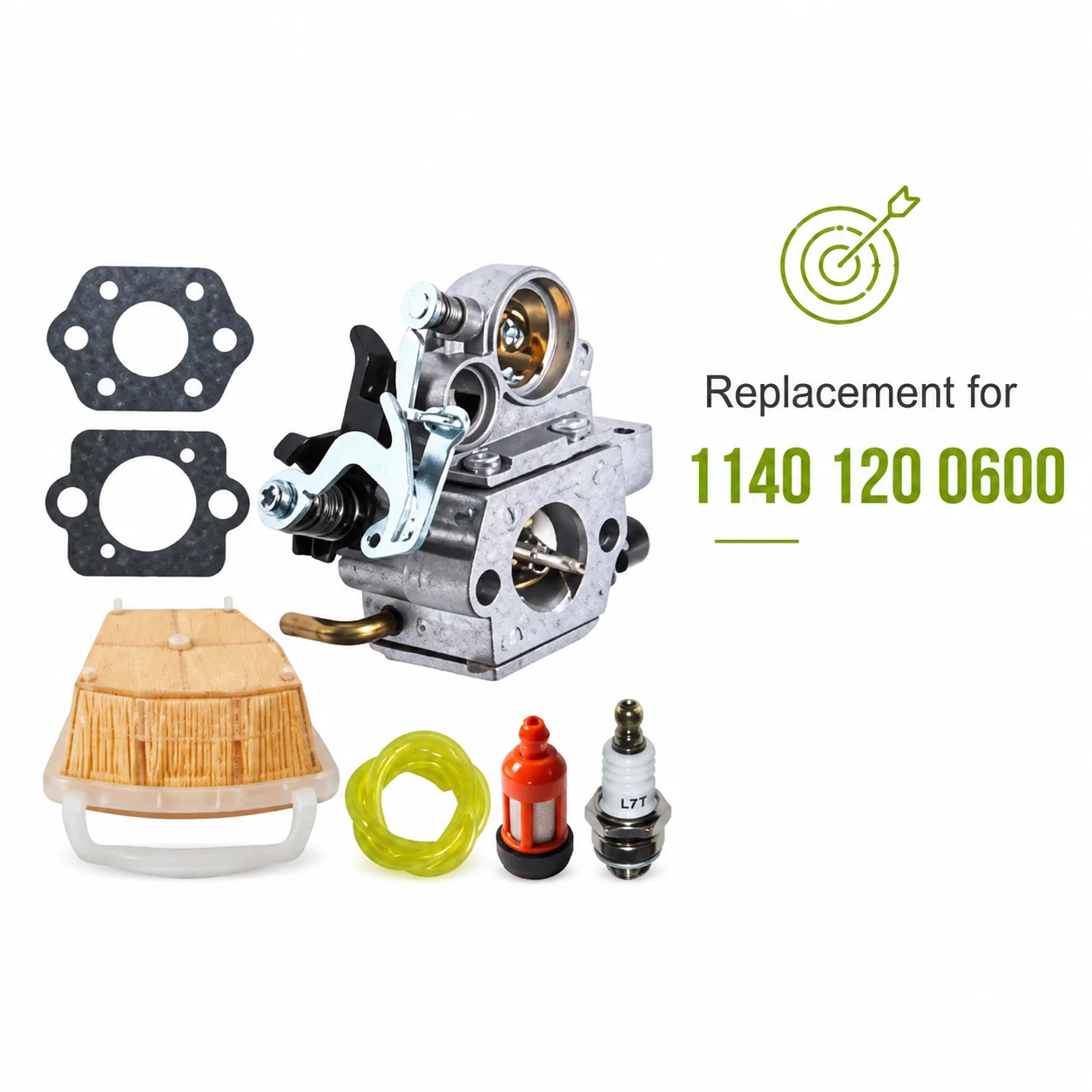 Carb Air Filter Fuel Filter Fuel Line Spark Plug Tune Up Kit For Stihl MS311 MS311C MS391 MS391C MS362 MS362C Saw 11401200600
