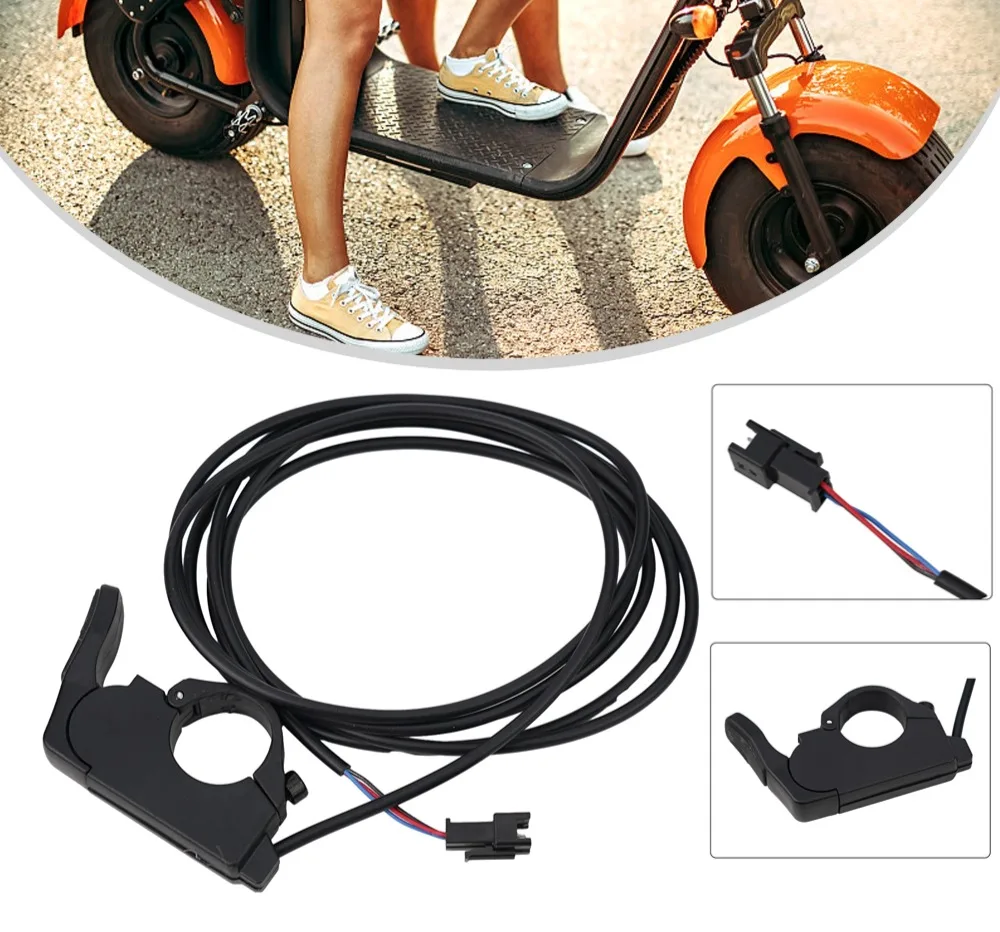 

E-Bike Thumb Throttle Speed Control Quick Release Trigger 140X Electric Scooter Throttle Accelerator Thumb Throttle Parts