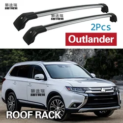 2 Pcs Roof Bars for Mitsubishi Outlander /PHEV SUV 2012-2021 Aluminum Alloy Side Bars Cross Rails Roof Rack Luggage Carrier