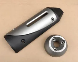 For Kymco Like180 Motorcycle Exhaust Pipe Heat Shield Tail Cover Does Not Contain Screw and Gasket