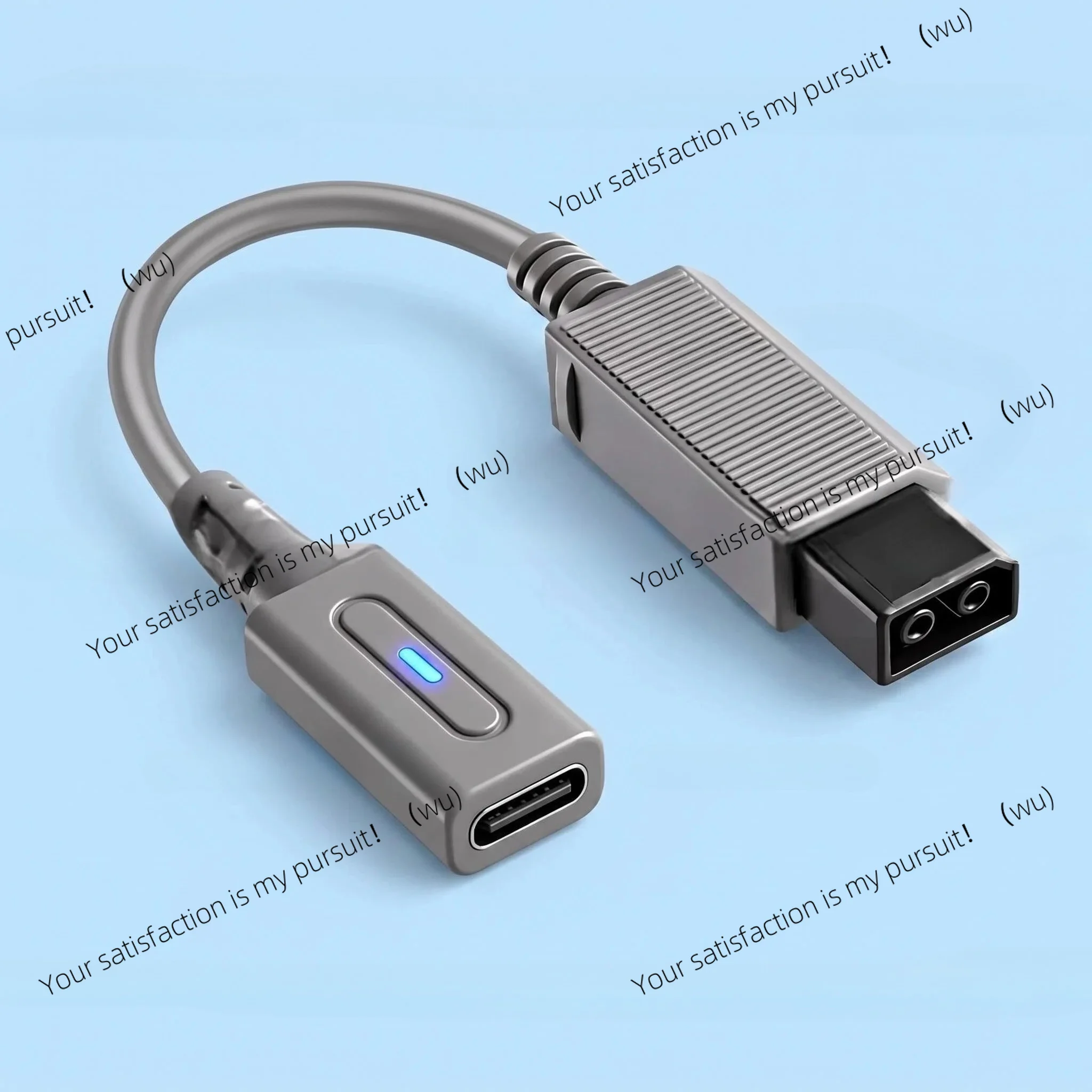 for Wii Console Accessories 45W PD Type C Cable for Nintendo Wii Controller Charging Adapter USB C LED Converter Power Cord