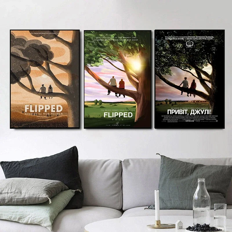 ملصق قماش جمالي كلاسيكي لتزيين جدران المنزل ، صورة معكوسة ، تصميم حب ، فن غرفة المعيشة ، صورة بار ومقهى #3