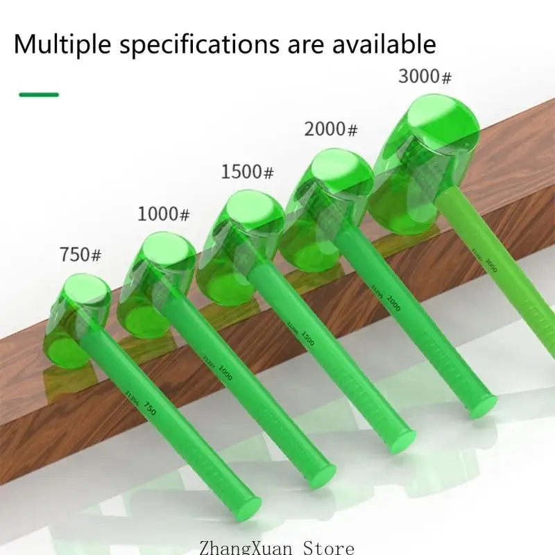 3XUF Multipurpose None Sparking Detachable Rubber Mallets Ergonomic Handle Design For Furniture Flooring Renovations Projects