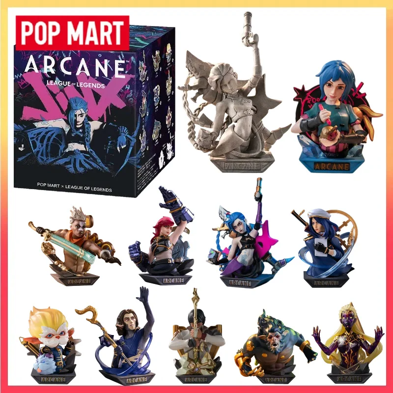 POP MART League of Legends: Arcane Series Blind Box Toys Anime