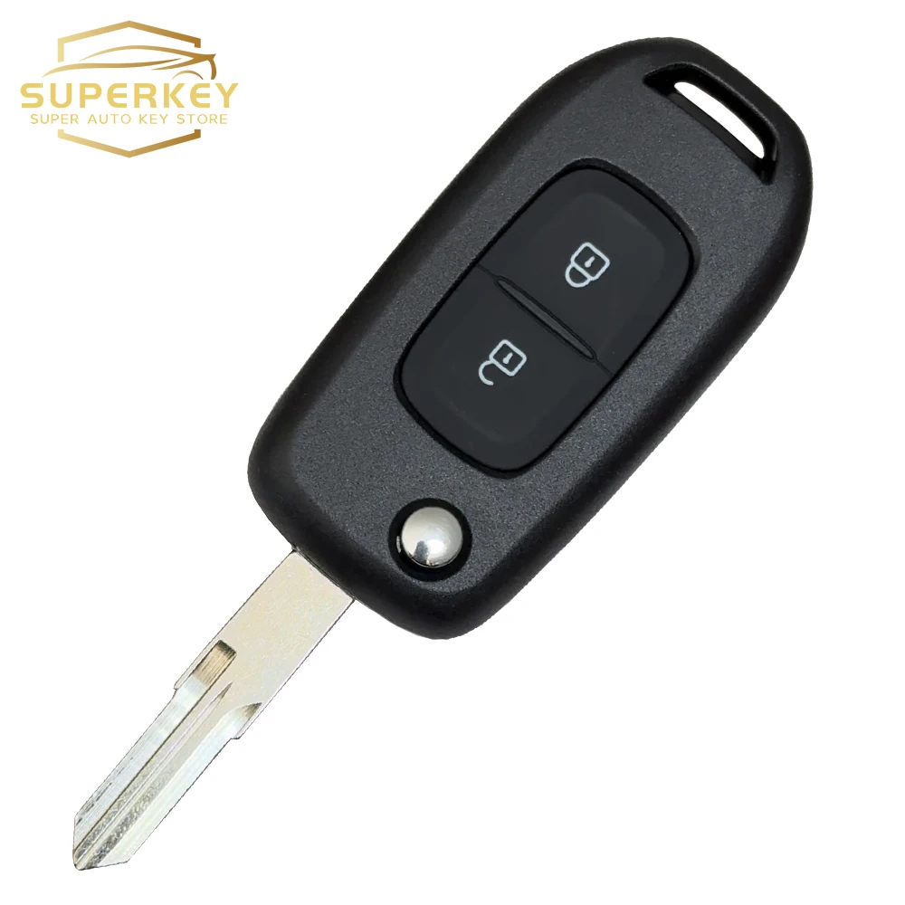 SUPERKEY For Renault Megane3 Logan2 Kadjar Captur Symbol Dacia Duster 4A Chip 433MHZ PCF7961M Smart Flip Car Key CWTWB1G767