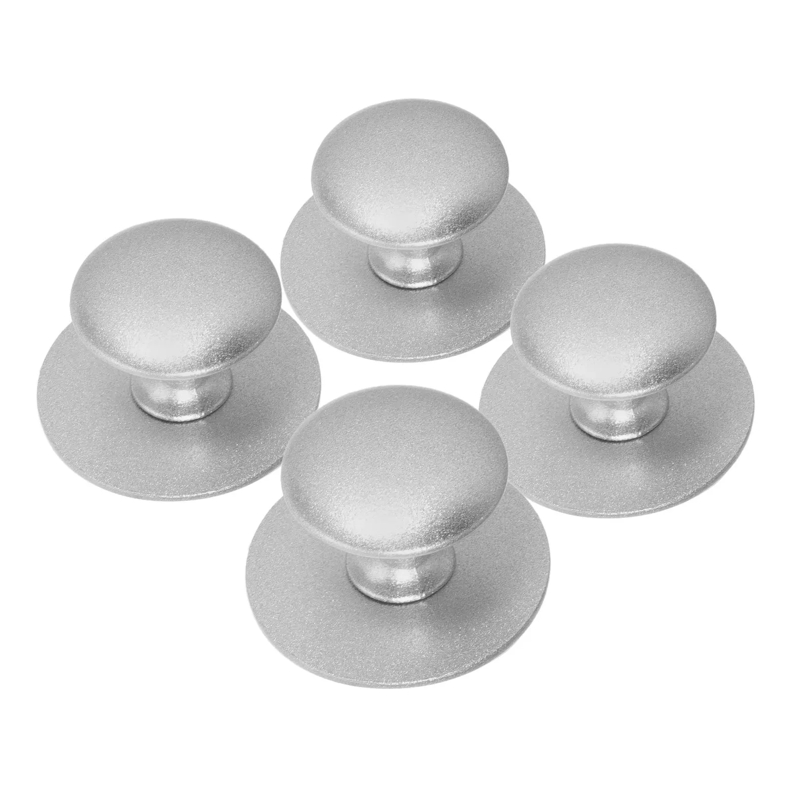 

4Pcs Stick Knobs for Cabinet Self-Adhesive Stainless Steel Drawer Pulls No Punch Handle Replacements for Rv Wardrobe