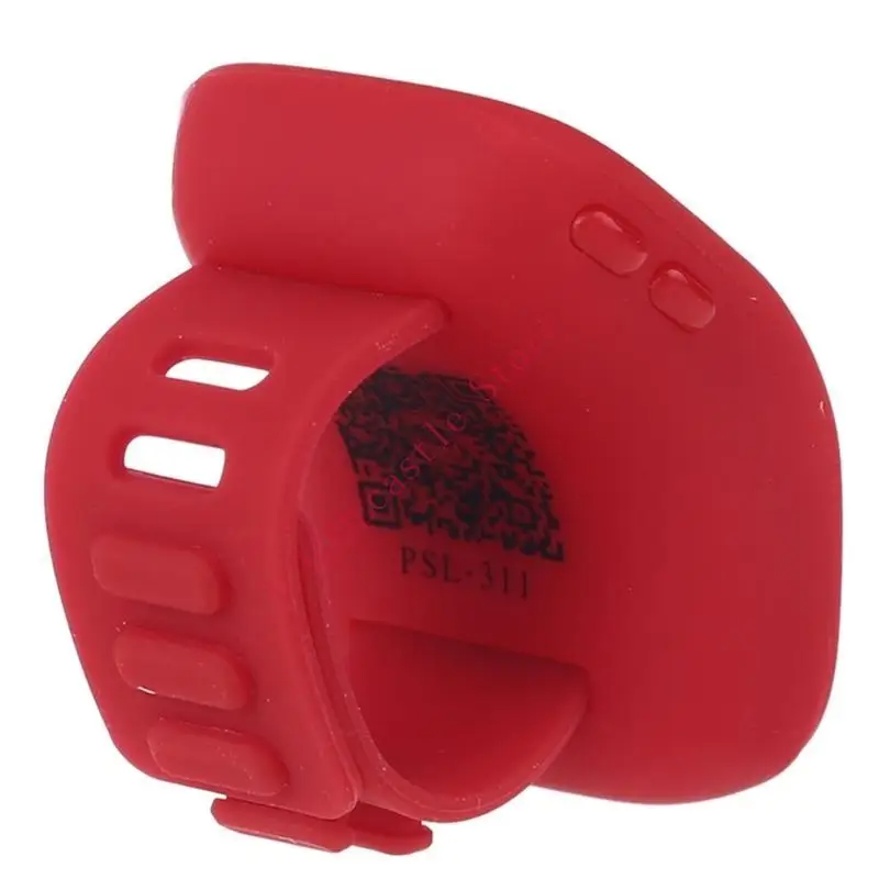 63HF 6 Digital Finger Tally Counter 8 Channels with LED Backlight for Time Chanting Prayer Silicone Ring Electronic Hand Coun