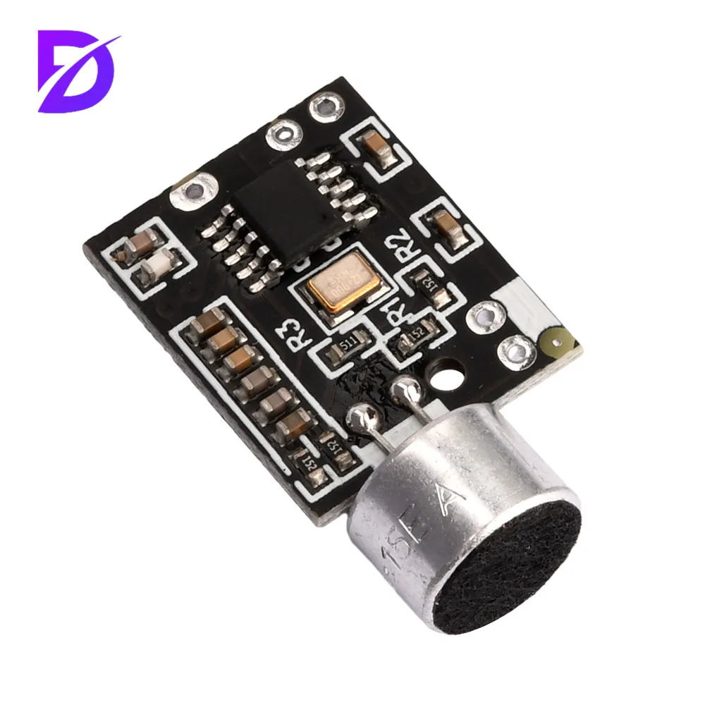 Moduł nadajnika FM, bezprzewodowy transceiver FM, mini bezprzewodowy mikrofon, płytka rdzeniowa MIC, moduł DC2.4-4.3V