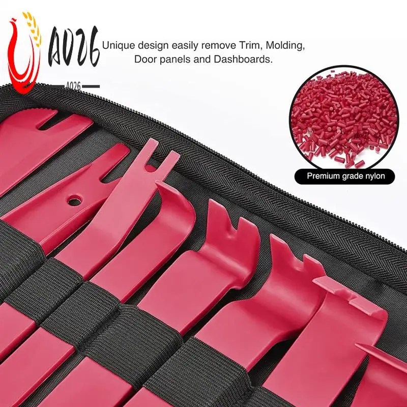 

A026-238Pcs Trim Removal Tool, Auto Push Pin Bumper Retainer Clip Set,Car Panel Radio Removal Auto Clip Pliers