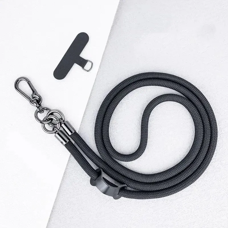 Fashion Shoulder Strap Phone Necklace Lanyard Wrist Straps with Hook Card Phone Cover Cord with Anti-Loss Lanyard for iPhone Pro image 2