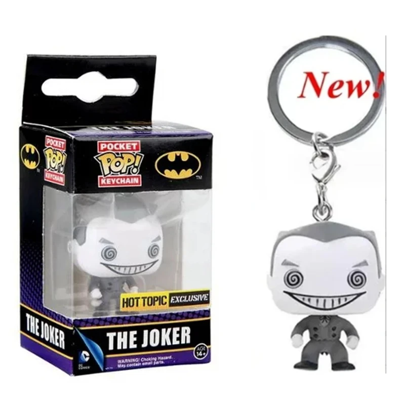 FUNKO Pocket New Suicide Squad The Joker Harley Quinn Pocket Pop