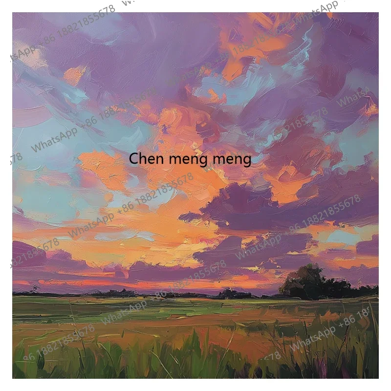 H178Hand painted oil painting advanced sense wabi sabi wind home decoration living room bedroom hanging painting