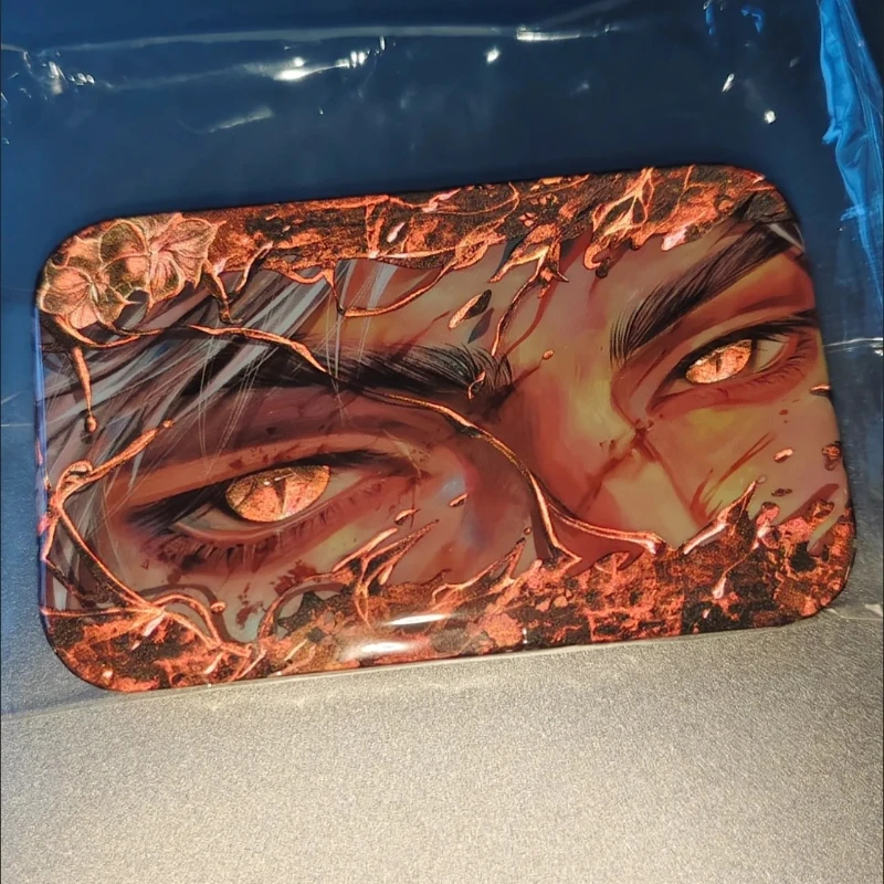 Love And Deepspace Sylus Cosplay Badge - 2Pcs Light-Reflective Eye Brooch Set, Lapel Pins for Bags & Accessories, Ideal Gift2025