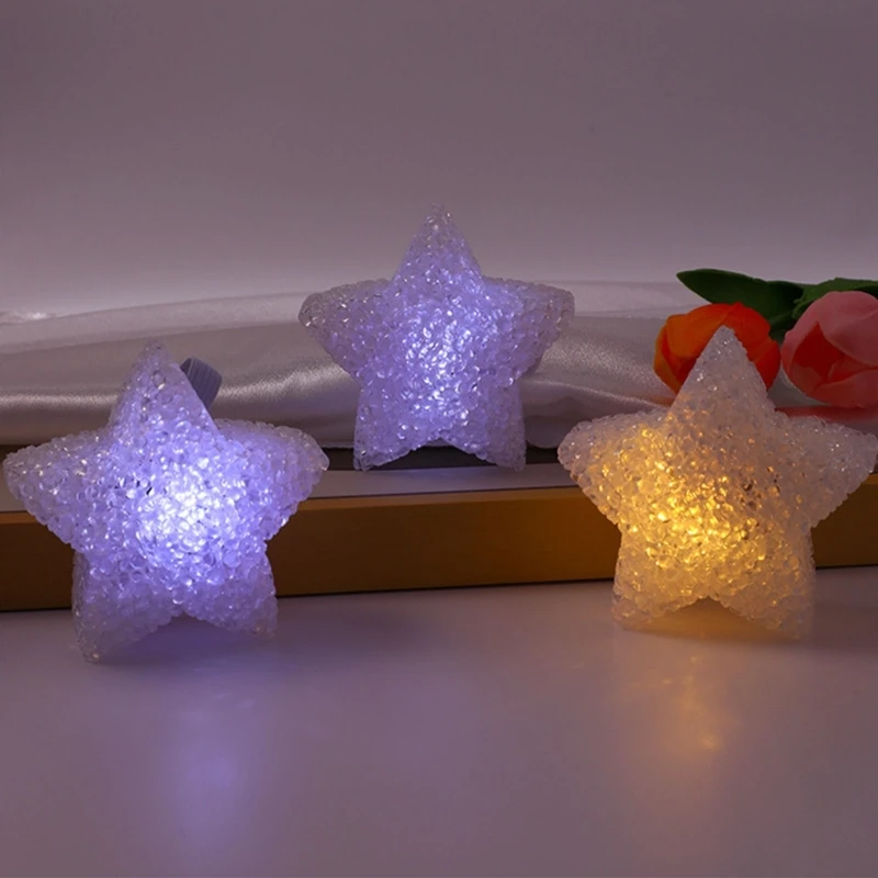 Fashion LED Handhold Star Lamp Concert Party Cheering Toy Children Lamp Handholds Small Handholds Glowing Light up Toy