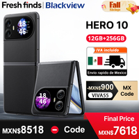 【World Premiere】 Blackview HERO 10 Folding Smartphone 6.9 inch 2.5K AMOLED Folded Screen 12GB 256GB 108MP Camera  45W Charging