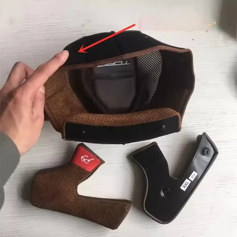 Helmet Accessories for Tanked T270 T271 TORC T135 T1 Helmet Lining Replace The Lining Motorcycle Equipments & Parts view 6