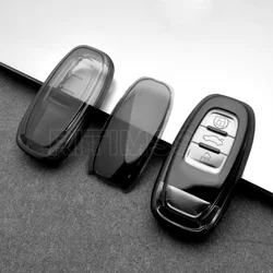 New TPU Car Remote Key Case Cover Shell For Audi A1 A3 8V A4 B8 B9 A5 A6 C7 A7 A8 Q3 Q5 Q7 S4 S6 S7 S8 R8 TT Holder Accessories