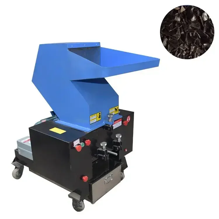 

7.5hp plastic crusher mini plastic bottle shredder copper cable granulator and waste plastic chopping crushing recycling machine