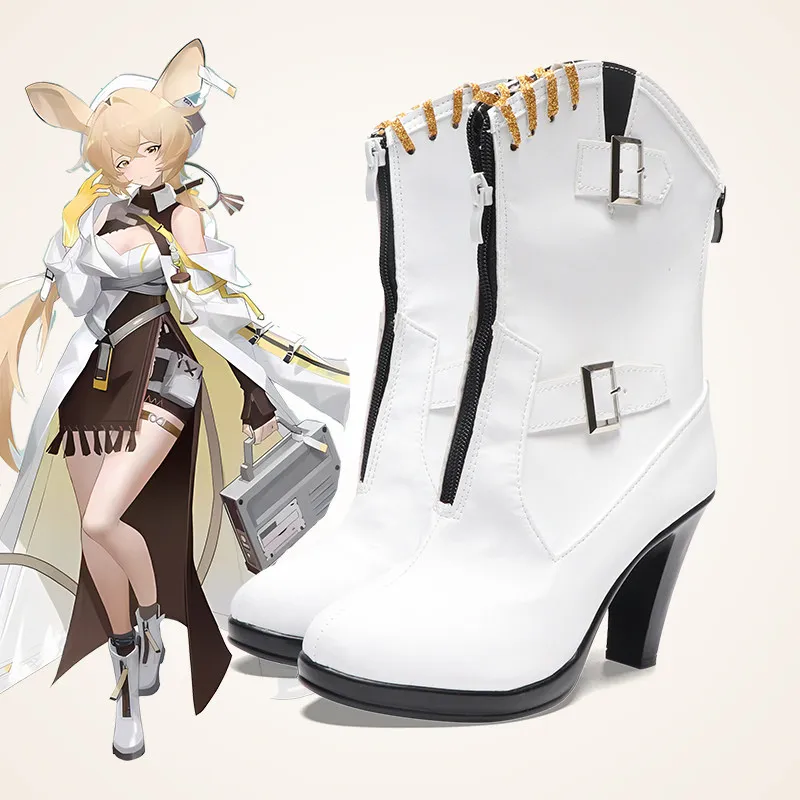 

Game Arknights Dorothy Francks Custom Made Cosplay Shoes Boots Halloween Carnival Props