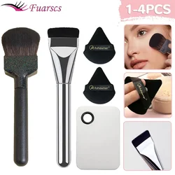 Ultra Thin Foundation Brush Lightweight and Thin Face Contour Brush Flat Contour Brush Blending Foundation Cream Makeup Brushes