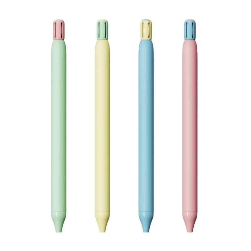 4Pcs Retractable Gel Pen Flower Retractable Gel Pen Funny Writing Pen for Adult Student Writing Noting Journaling