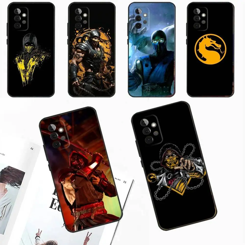 

Game Mortal K-Kombat Phone Case For Samsung Galaxy A13,A21s,A22,A31,A32,A52,A53,A71,A80,A91 Soft Black Phone Cover
