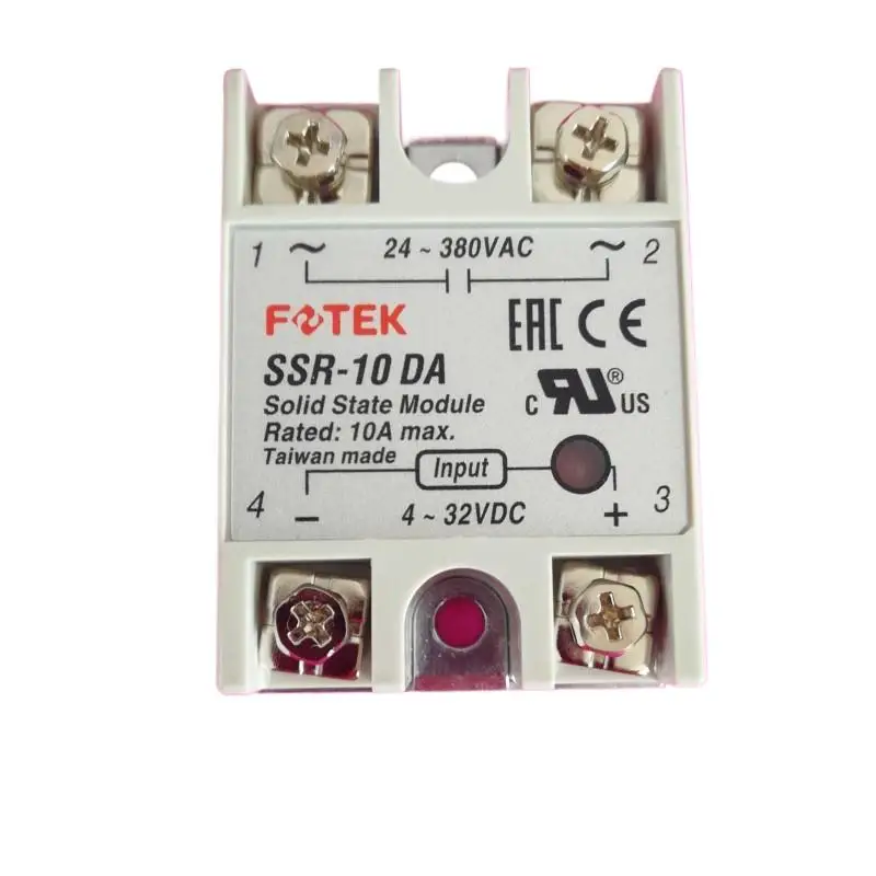 SSR-10DA SSR-25DA SSR-40DA SSR-50DA  SSR-75DA New Original FOTEK  Solid State Relay