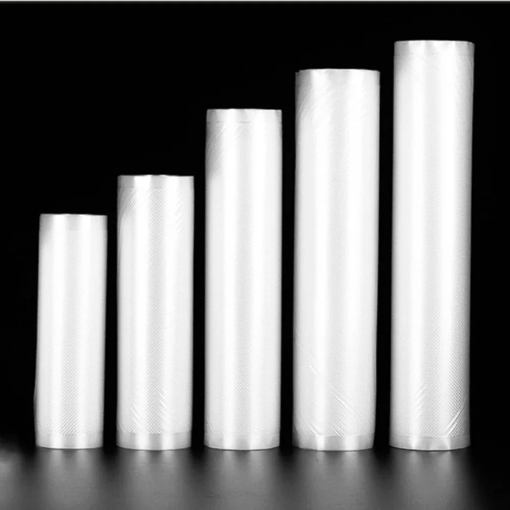 식품 진공기 신선도 유지 진공 백, 진공 포장기용 롤/로트 백, 12 + 15 + 20 + 25 + 30cm x 500cm