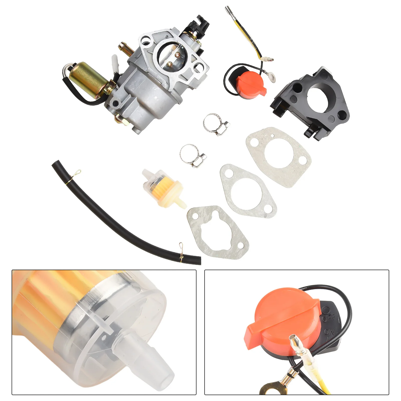 For Troy-Bilt LT42 Tractor Carburetor Matching OE Part Numbers 99300170 99300170A 79300170 for 4X90HU 4X90HUA 547CC