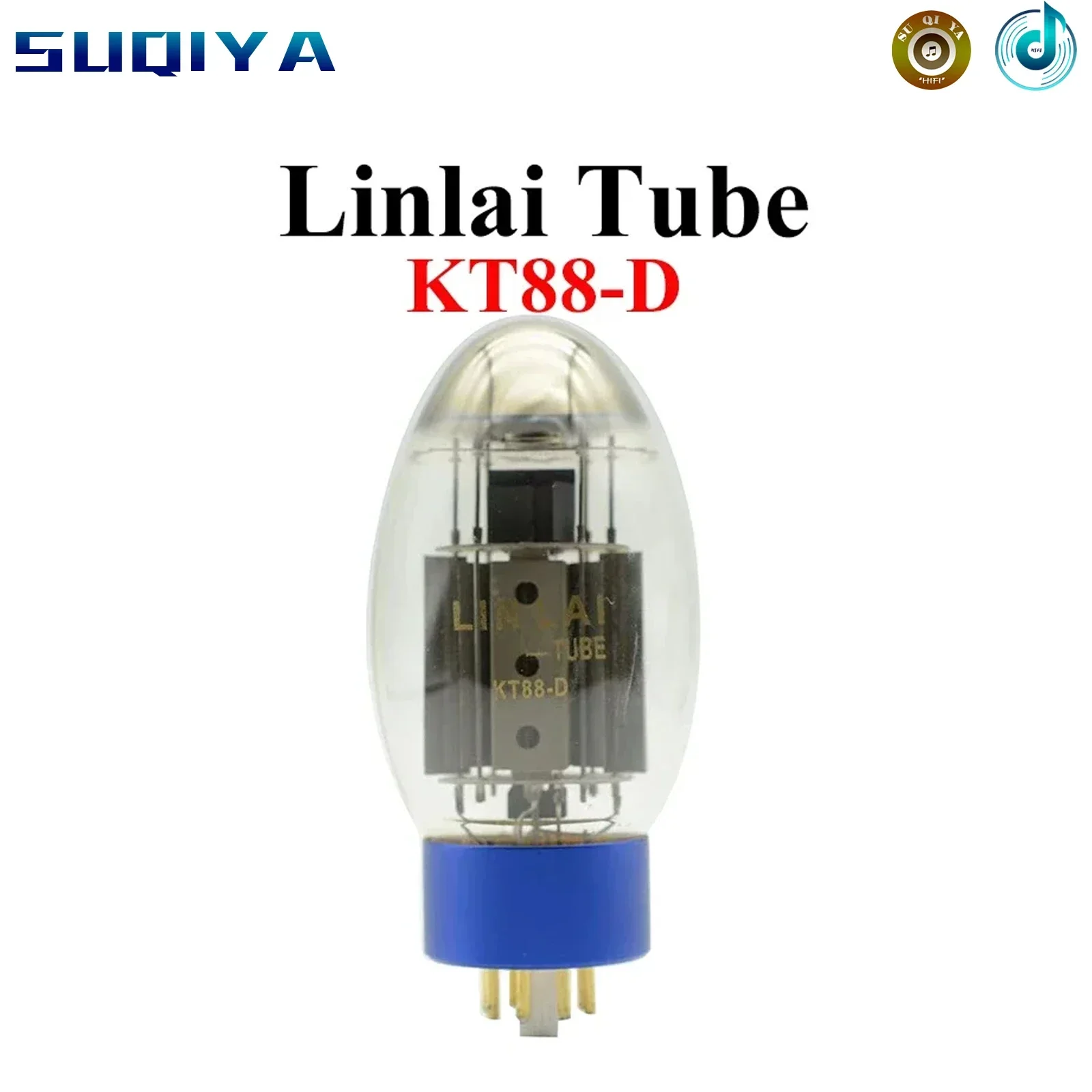 Linlai Tube KT88-D Sostituisci KT88 Coppia originale abbinata in fabbrica per amplificatore valvolare Amplificatore HIFI Accessori audio fai da te