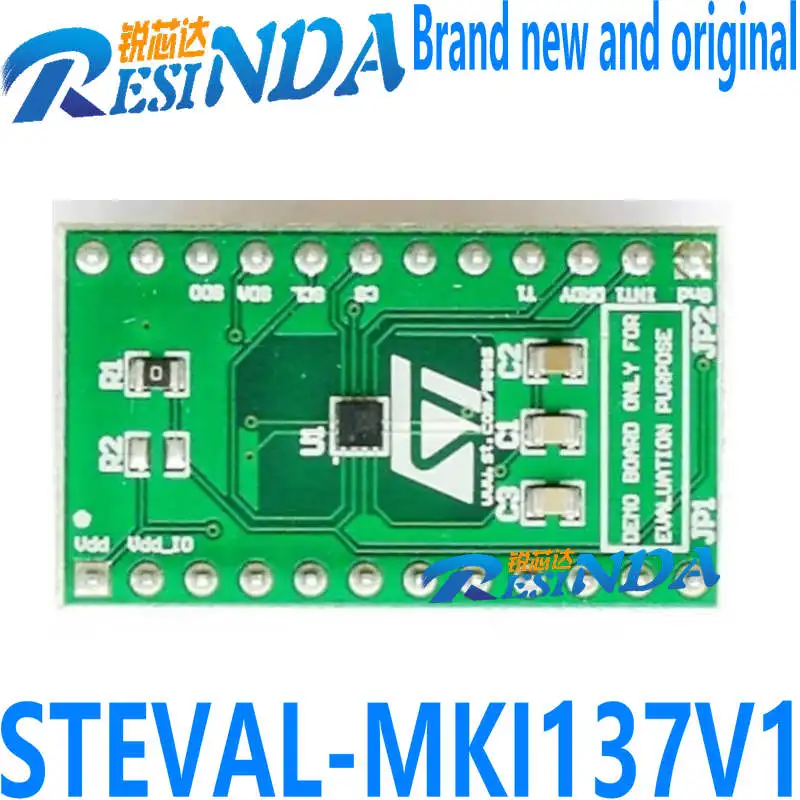 Original STEVAL-MKI137V1 LIS3MDL adapter board for standard DIL24 socket