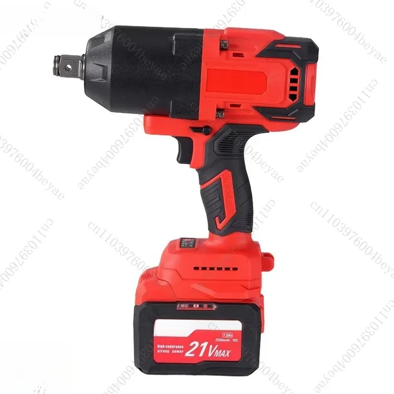 impact wrench 3/4 high torque 1750N.m brushless lithium battery impact wrench for automobile maintenance