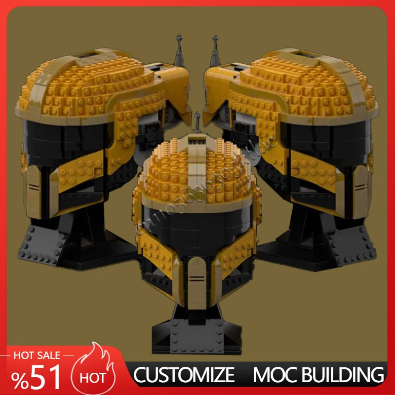 

839 шт. MOC космический клон армейская битва плохая партия шлем Zorii Bliss Star Movie Ultimate коллекция сборка головоломка дети день рождения