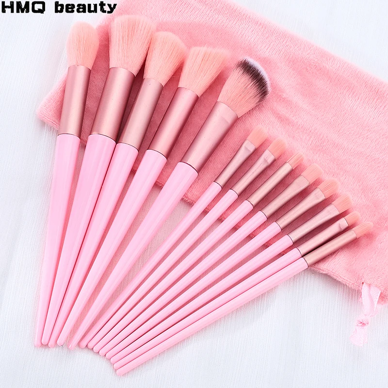 

13PCS Makeup Brushes Set Professional Super Soft Cosmetics Foundation Blush Eyeshadow Contour Detail Blending Brush Beauty Tool