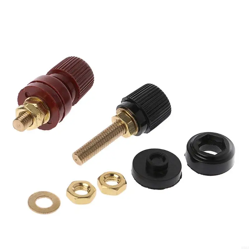 H052 1 Pair 6mm 333 Binding Post For Power Amplifier Terminals Power o Adapter
