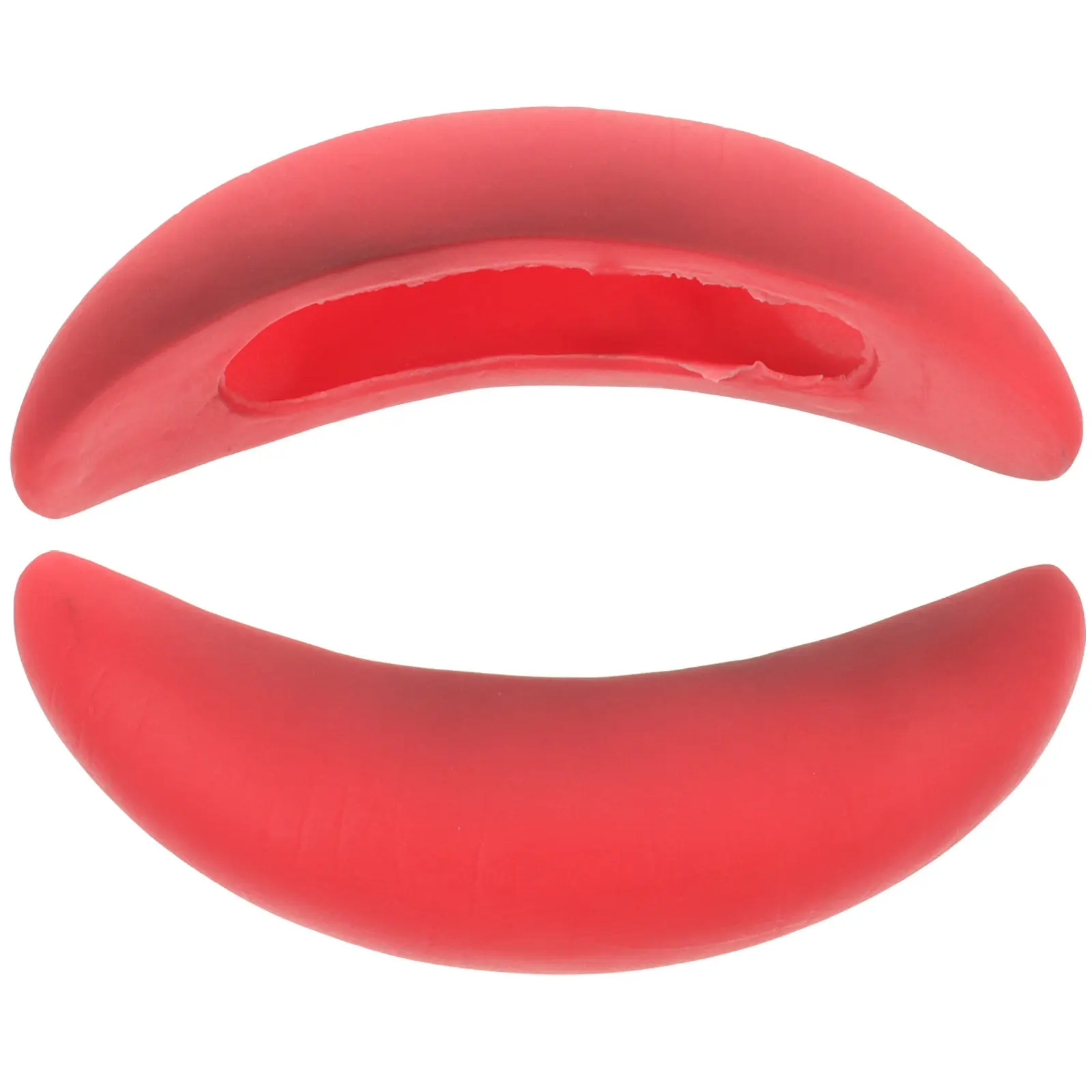 

1Set Exaggerated Red Rubber Lip Mouth Prop for Cosplay Carnival April Fool's Day Party Performance Funny Big Lips Tricky Mouth
