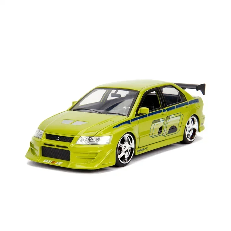 Jada 1:24 Brian’s 2002 Mitsubishi Lancer Evolution VII toys for boys  Metal  CN(Origin)  12+y  model car  Diecast