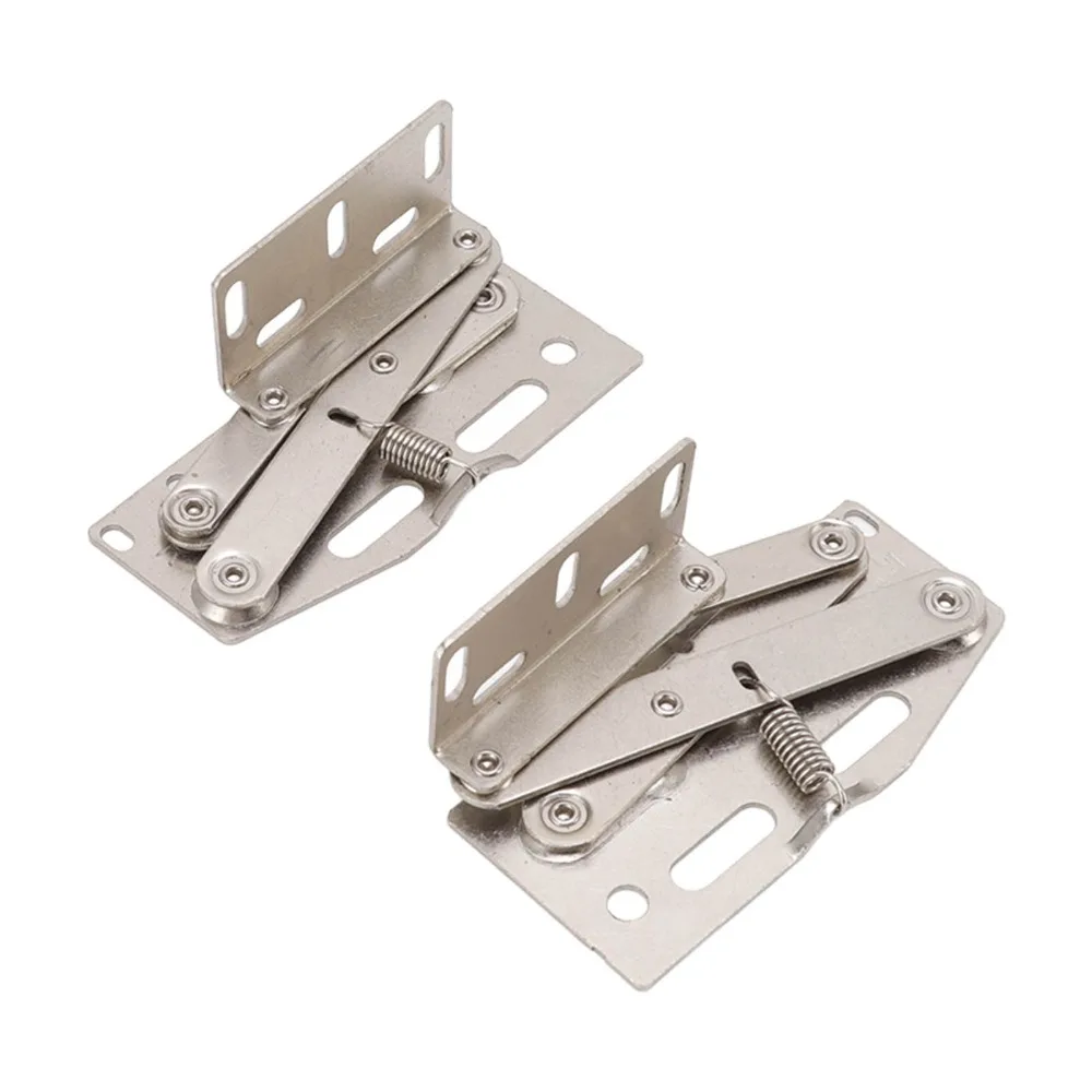 2pcs Durable Easy Install Cabinet Hinges Heavy Steel Flip Down Hinges Tip Out Tray Hinges Kitchen Sink