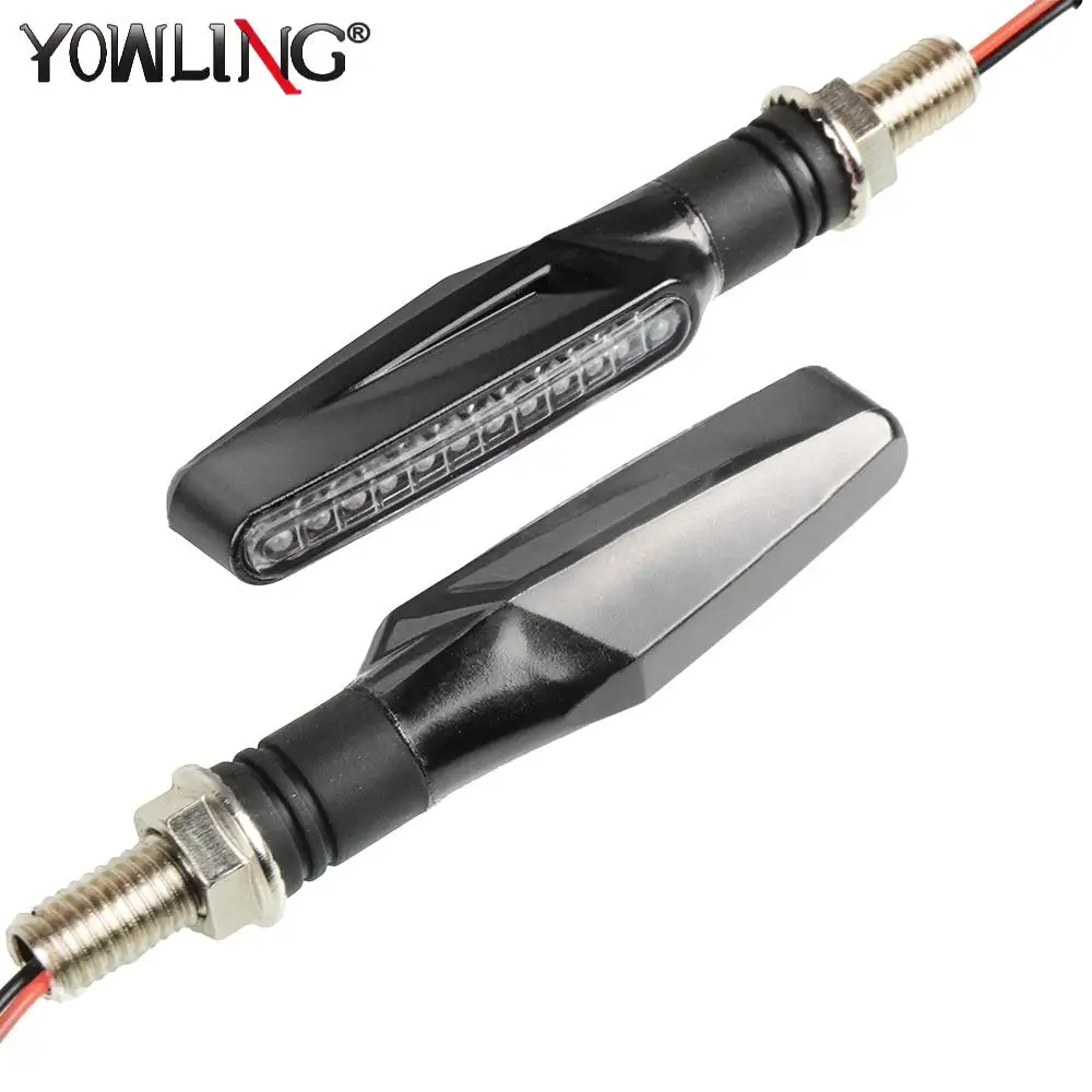 

Motorcycle Turn Signal Light Flexible LED Turn Signals Indicators Blinkers Flashers FOR YZF-R3 YZF-R25 2013-2016 MT03 MT25 2017